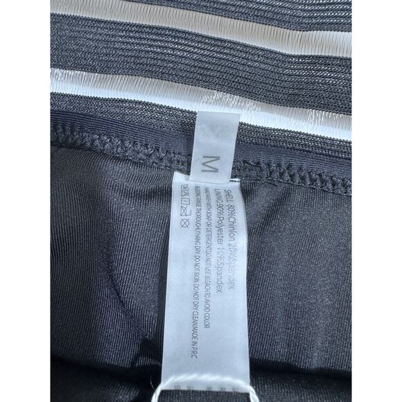 Women's‎ High Waisted Bikini Cut Out Sports Crop Top Color Block Swimsuit Sz M - Picture 5 of 6